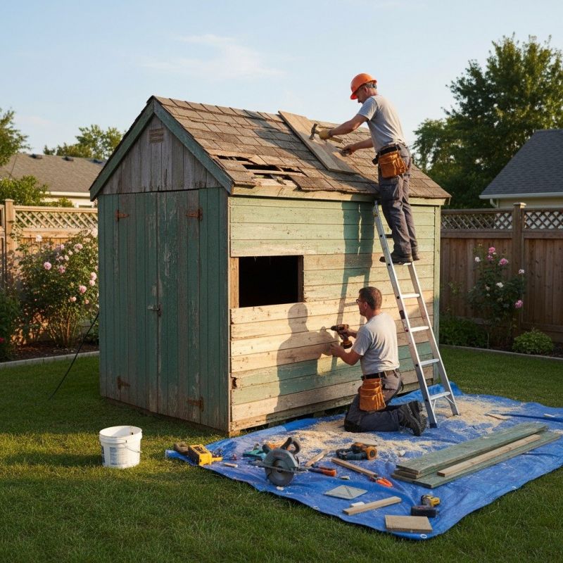 Barn Siding Repair in Alpharetta, GA