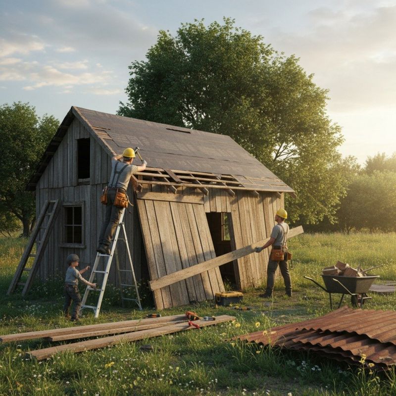 Shed Repair in Wilmington, NC